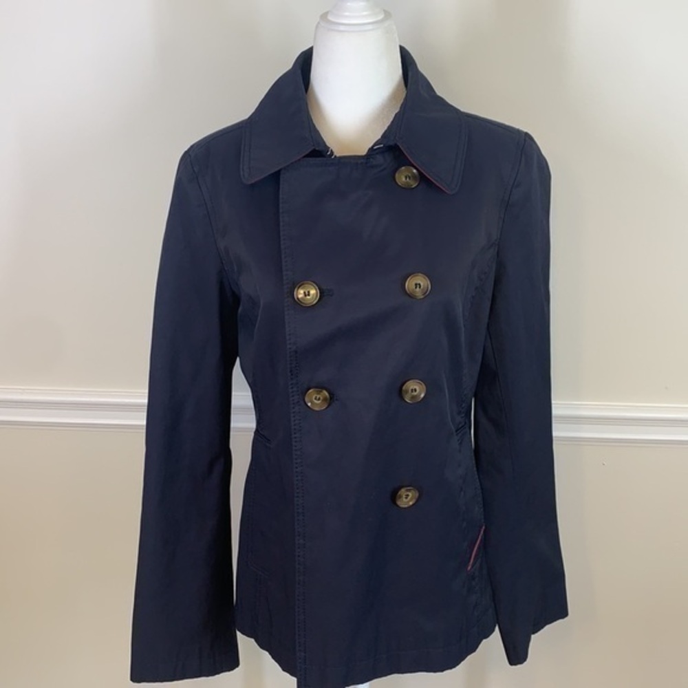 TOMMY HILFIGER Navy Blue Double Breasted Jacket M